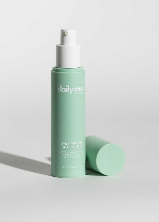 Daily Rou Tinted Mineral Sunscreen SPF 50 | 25% Zinc Oxide